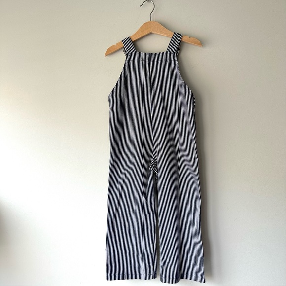 Health-tex Vintage Railroad Stripe Denim Overalls - Picture 3 of 7